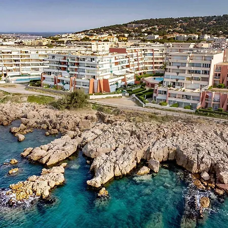 Climatise Avec Terrasse Et Vue Mer, Parking - Fr-1-472a-194 Appartement